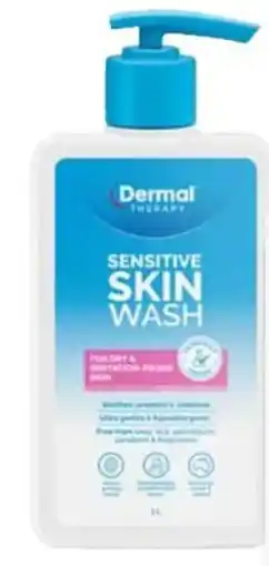 Priceline Dermal Therapy Sensitive Skin Wash offer