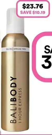 Priceline Bali body 1 hour express dark offer
