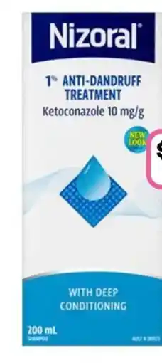 Priceline Nizoral 1% Anti Dandruff Treatment offer