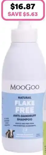 Priceline Moogoo fuss free shampoo for flaky itchy & dry scalps offer