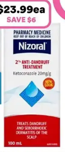 Priceline Nizoral 2% Anti Dandruff Treatment offer