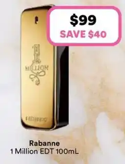 Priceline Rabanne 1 million edt offer