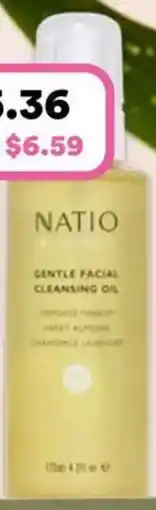 Priceline Natio Aromatherapy Gentle Facial Cleansing Oil offer