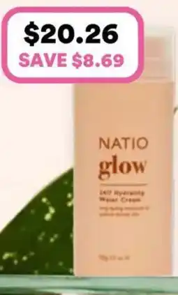 Priceline Natio Glow 24/7 Hydrating Water Cream offer