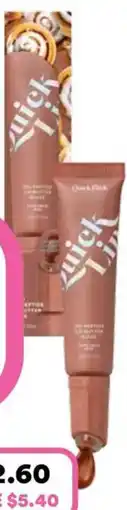 Priceline The Quick Flick Quick Lip Tri Peptide Lip Butter Glaze Cinnamon Bun offer