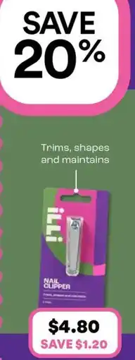 Priceline iLLi Nail Clipper 1 Each offer