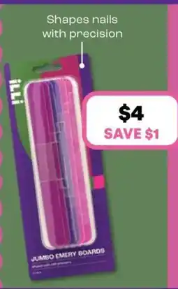 Priceline iLLi Jumbo Emery Boards offer