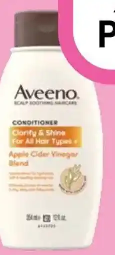Priceline Aveeno apple cider vinegar clarifying conditioner for dull hair offer