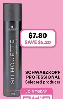 Priceline Schwarzkopf Professional Silhouette Super Hold Lacquer offer