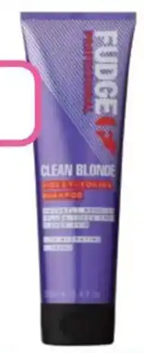 Priceline Fudge Clean Blonde Violet Toning Shampoo offer
