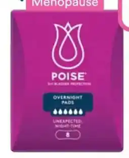 Priceline Poise Pads Overnight offer