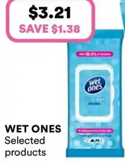 Priceline Wet Ones Be Fresh Original Antibacterial Hand & Body Wipes offer
