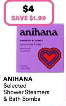 Priceline Anihana Lavender Shower Steamer offer