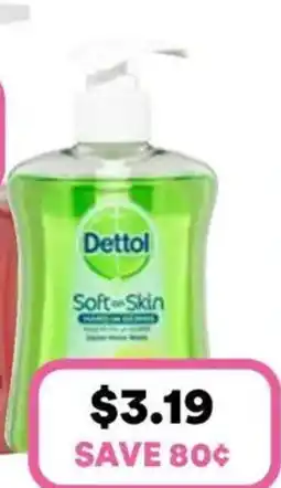 Priceline Dettol Antibacterial Liquid Hand Wash Pump Refresh offer