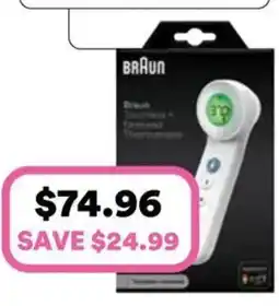 Priceline Braun touchless forehead thermometer 1 each offer
