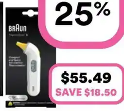 Priceline Braun ThermoScan 3 Ear Thermometer 1 Each offer