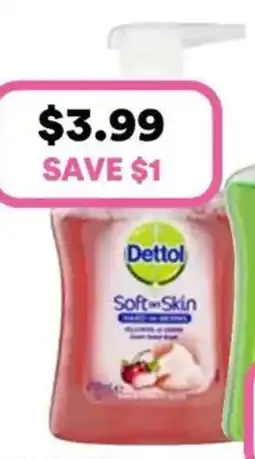 Priceline Dettol foam hand wash rose cherry in bloom offer