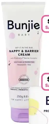 Priceline Bunjie Nappy & Barrier Cream offer