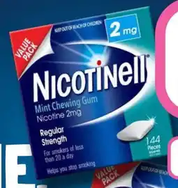 Priceline Nicotinell Mint Chewing Gum 2mg Regular Strength offer