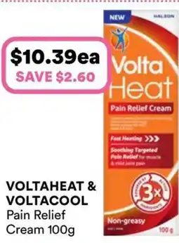 Priceline VoltaHeat Pain Relief Cream offer