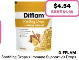Priceline Difflam Soothing Drops Immune Support Honey & Lemon Flavour offer