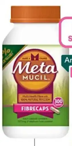 Priceline Metamucil Fibrecaps offer