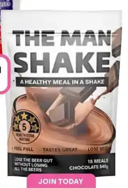 Priceline The man shake chocolate offer