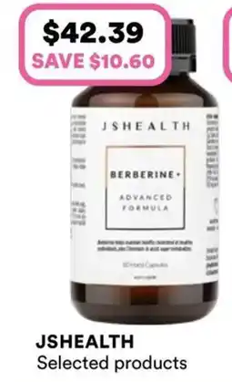 Priceline JSHealth Berberine Advanced Formula offer