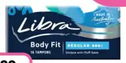 Priceline Libra Original Regular Tampons offer