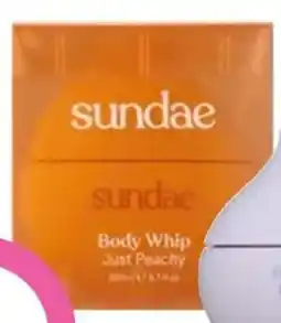 Priceline Sundae Body Whip Just Peachy offer