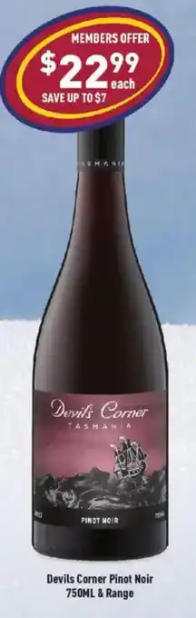 Devils Corner Pinot Noir