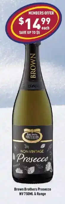 Brown Brothers Prosecco NV