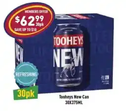 Liquor Legends Tooheys New Can offer