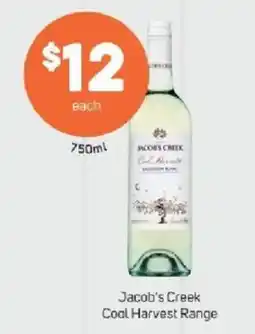 Foodland Jacobs Creek Cool Harvest Range offer