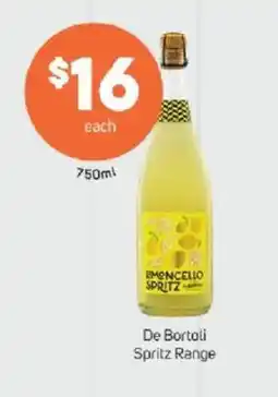 Foodland De Bortoli Spritz Range offer