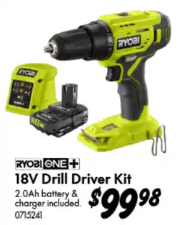 Bunnings 18V Drill Driver Kit offer
