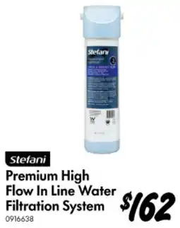 Bunnings Premium High Flow In Line Water Filtration System offer