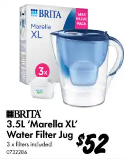 Bunnings Marella Water Filter Jug offer