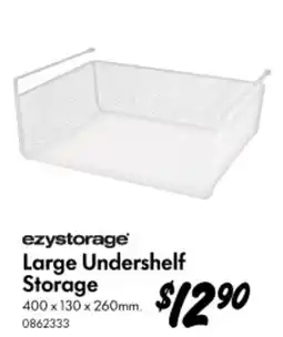 Bunnings Large Undershelf Storage offer