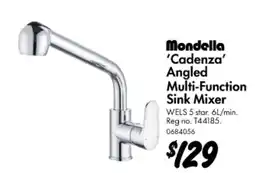 Bunnings Cadenza Angled Multi Function Sink Mixer offer