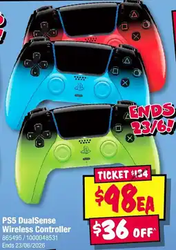JB Hi-Fi PS5 DualSense Wireless Controller offer
