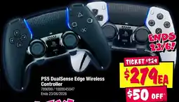 JB Hi-Fi PS5 DualSense Edge Wireless Controller offer