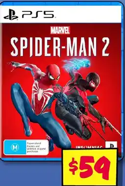 JB Hi-Fi Marvels Spider Man 2 offer