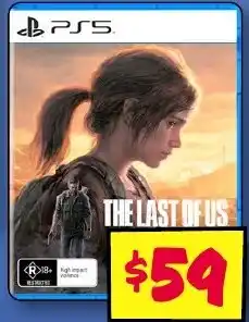 JB Hi-Fi The Last of Us Part I for PlayStation 5 offer