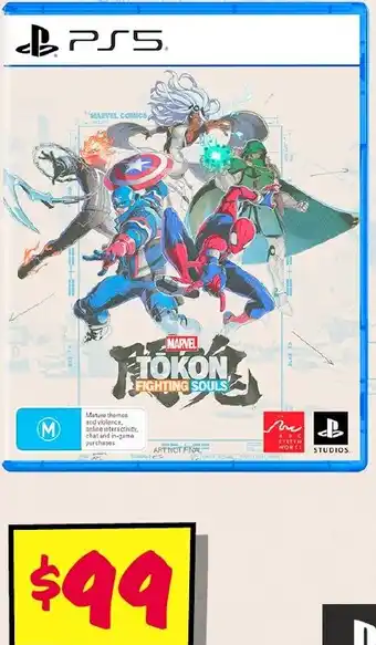 JB Hi-Fi Marvel Tōkon Fighting Souls offer