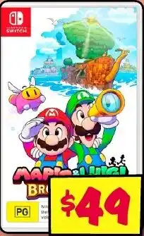 JB Hi-Fi Mario & Luigi Brothership for Nintendo Switch offer