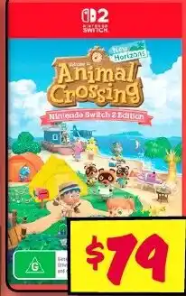 JB Hi-Fi Animal Crossing New Horizons Nintendo Switch 2 Edition offer