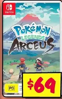 JB Hi-Fi Pokémon Legends Arceus for Nintendo Switch offer