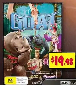 JB Hi-Fi Goat offer