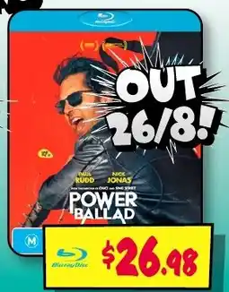 JB Hi-Fi Power Ballad offer